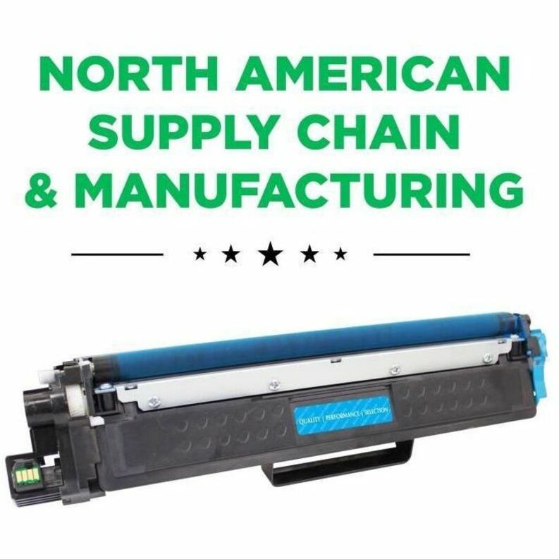 CIG Remanufactured High Yield Laser Toner Cartridge TN227, TN227C (Brother TN227C) - Cyan - 1 Each - 201356P