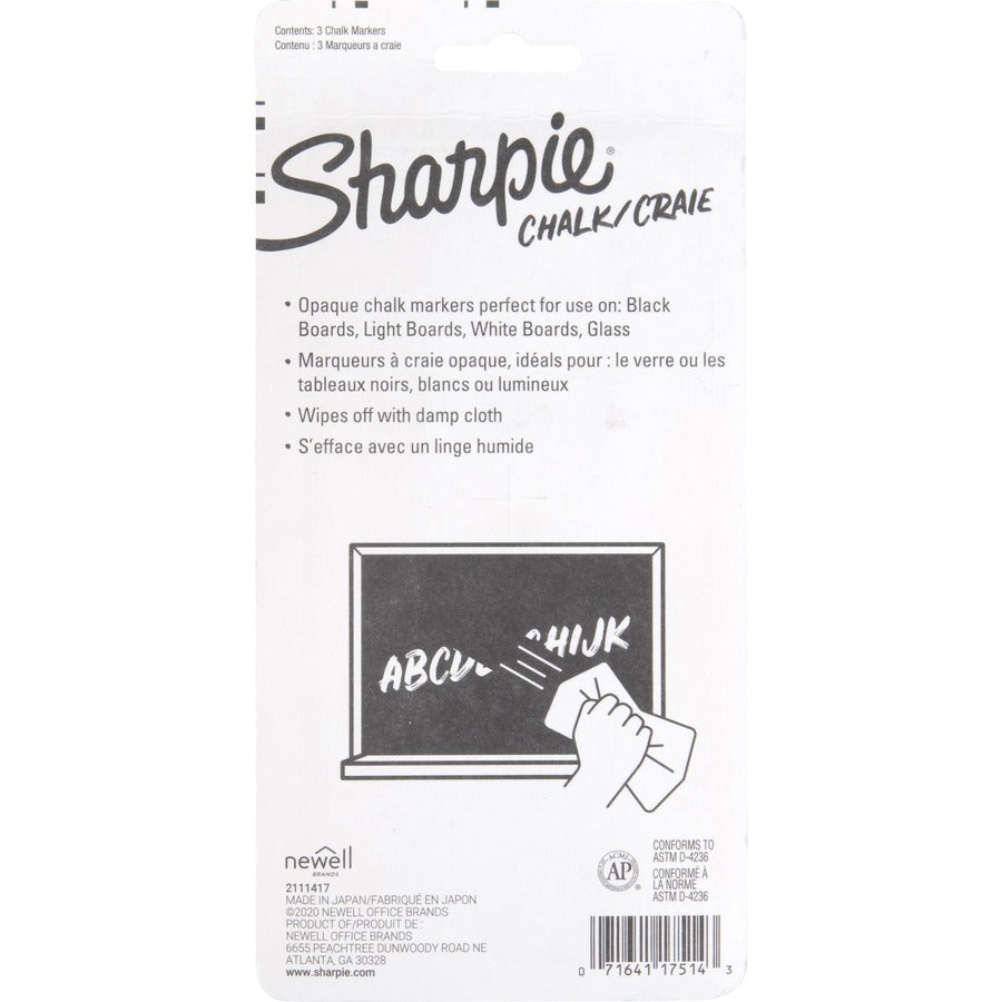 Sharpie Wet Erase Chalk Markers - 2103015