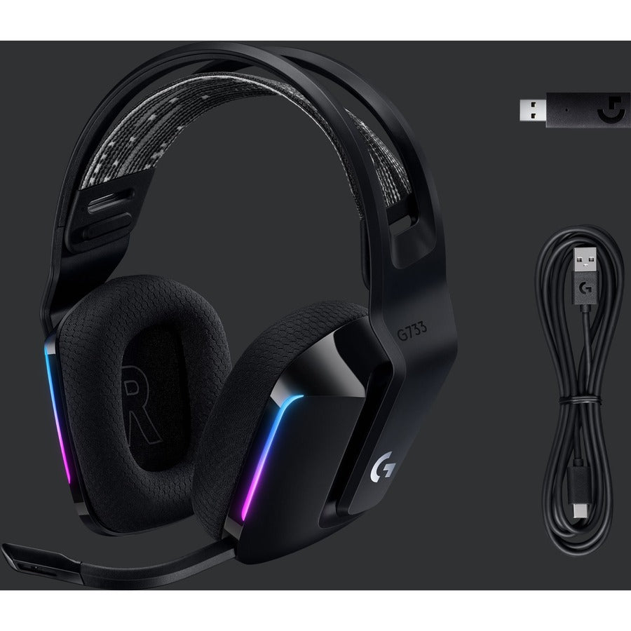 Logitech G733 Lightspeed Wireless RGB Gaming Headset - 981-000863