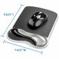 Kensington DuO Gel Wave Mouse Pad & Wrist Rest - K62399US