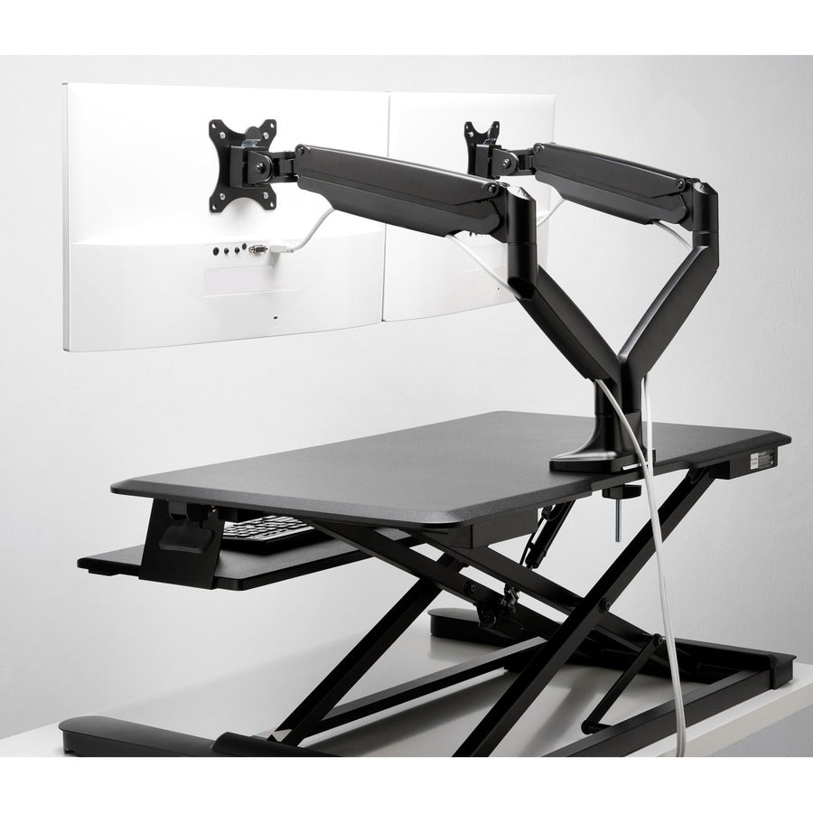 Kensington SmartFit Mounting Arm for Monitor - Black - Landscape/Portrait - K59601WW