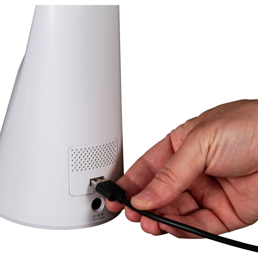 OttLite Purify LED Desk Lamp with Wireless Charging and Sanitizing - SCNQC00S