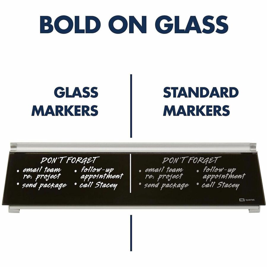 Quartet Glass Board Fine Tip Neon Markers - 79558Q