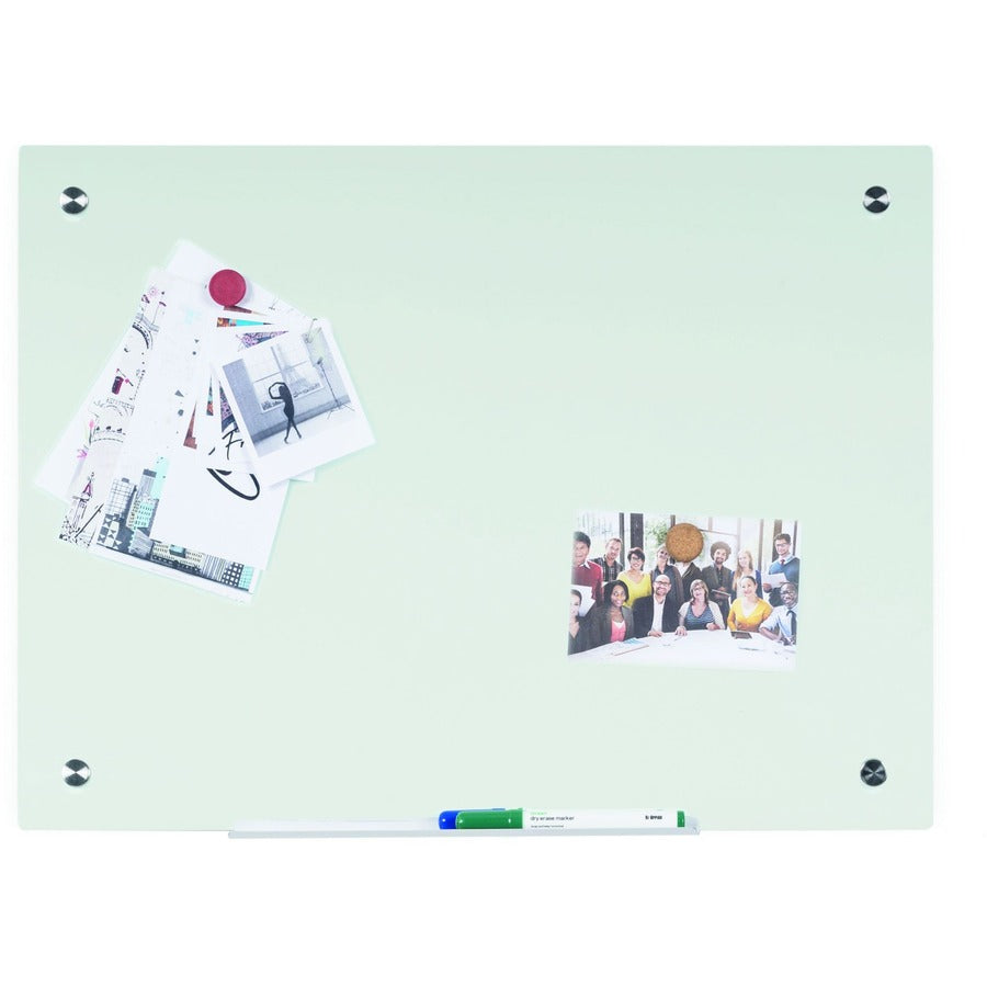 Bi-silque Magnetic Glass Dry Erase Board - GL040107
