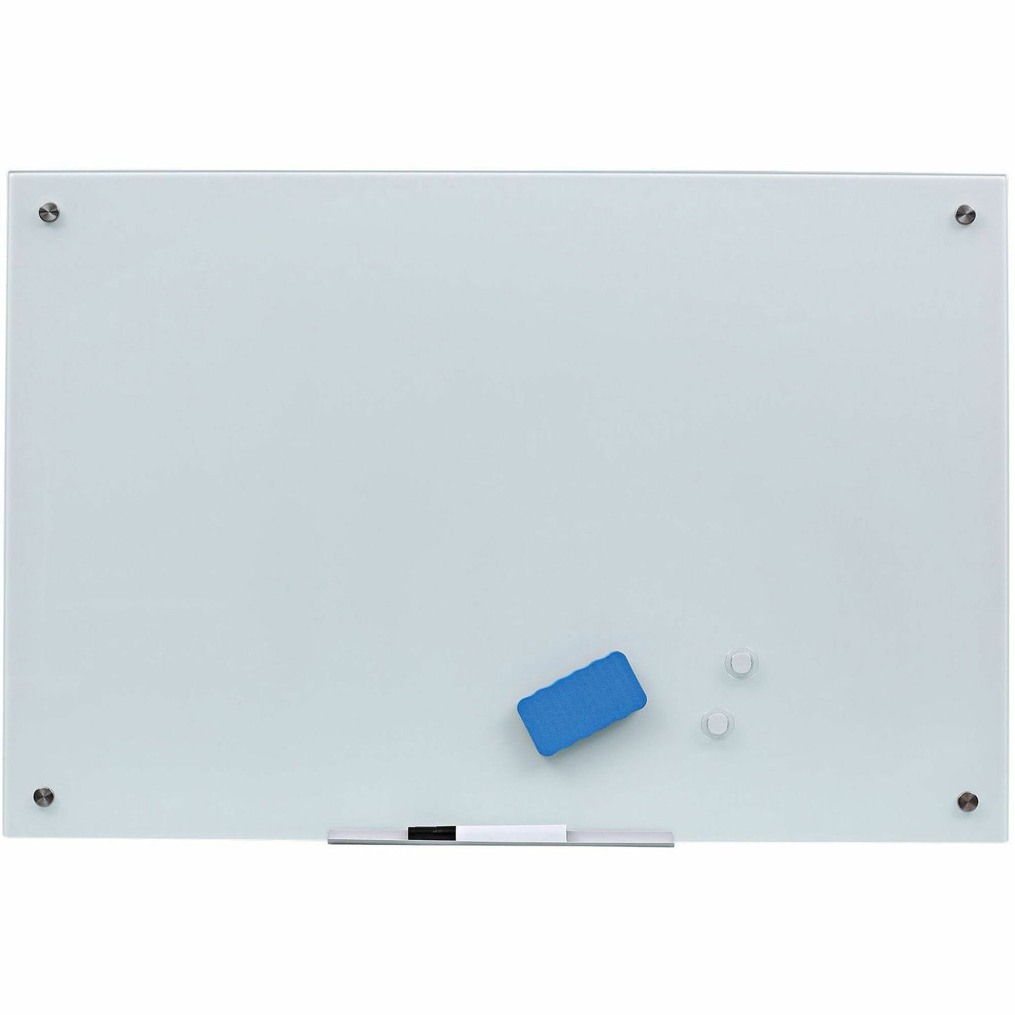 MasterVision Magnetic Glass Dry Erase Board