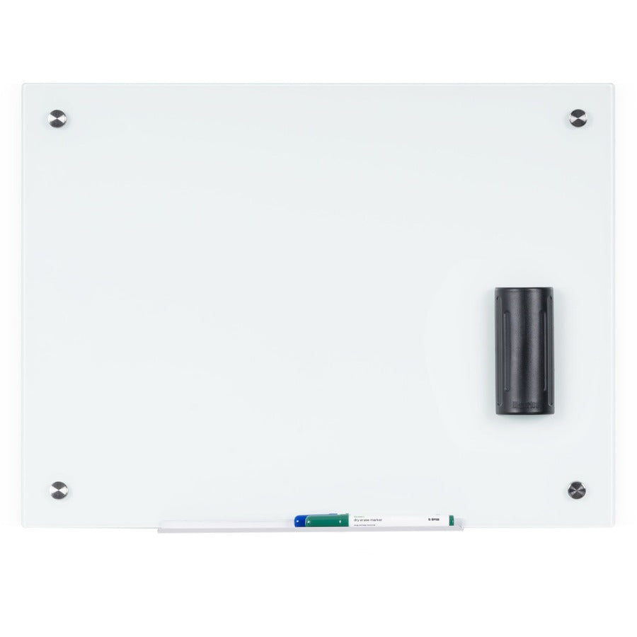 MasterVision Magnetic Glass Dry Erase Board - GL080107