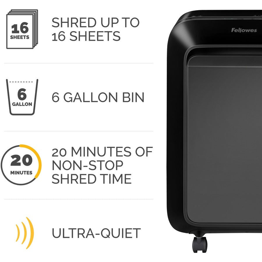 Fellowes LX180 Cross-cut Shredder - 5501601