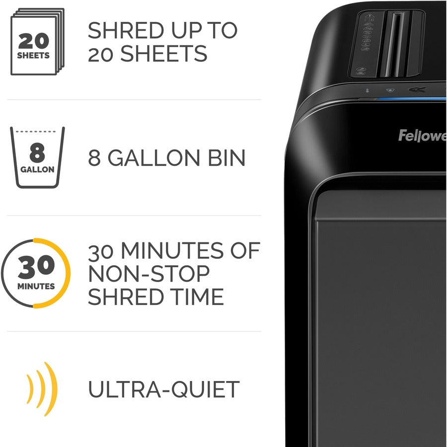 Fellowes Powershred LX190 Cross-cut Shredder - 5501701