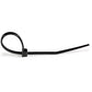 StarTech.com 4"(10cm) Cable Ties, 7/8"(22mm) Dia, 18lb(8kg) Tensile Strength, Nylon Self Locking Zip Ties, UL Listed, 100 Pack, Black - CBMZT4B