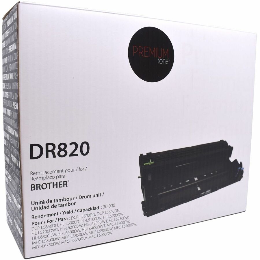 Premium Tone Drum Unit - Alternative for Brother DR820 - Black - NCBRDR820