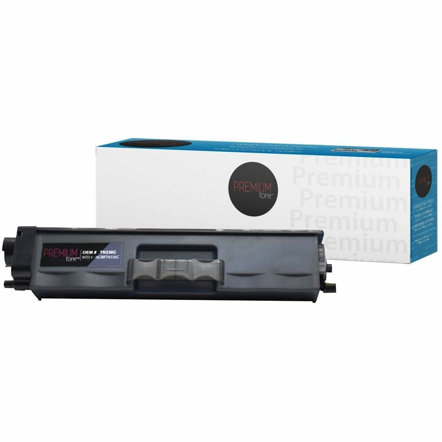 Premium Tone Toner Cartridge - Alternative for Brother TN336C - Cyan
