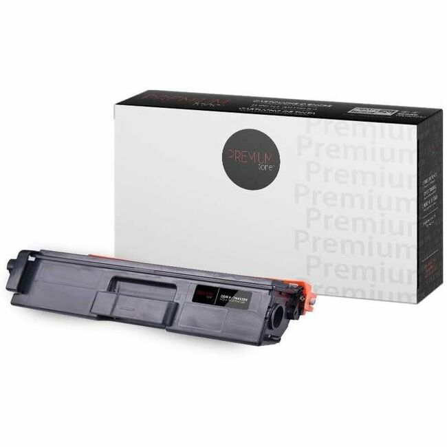 Premium Tone Toner Cartridge - Alternative for Brother TN433BK - Black