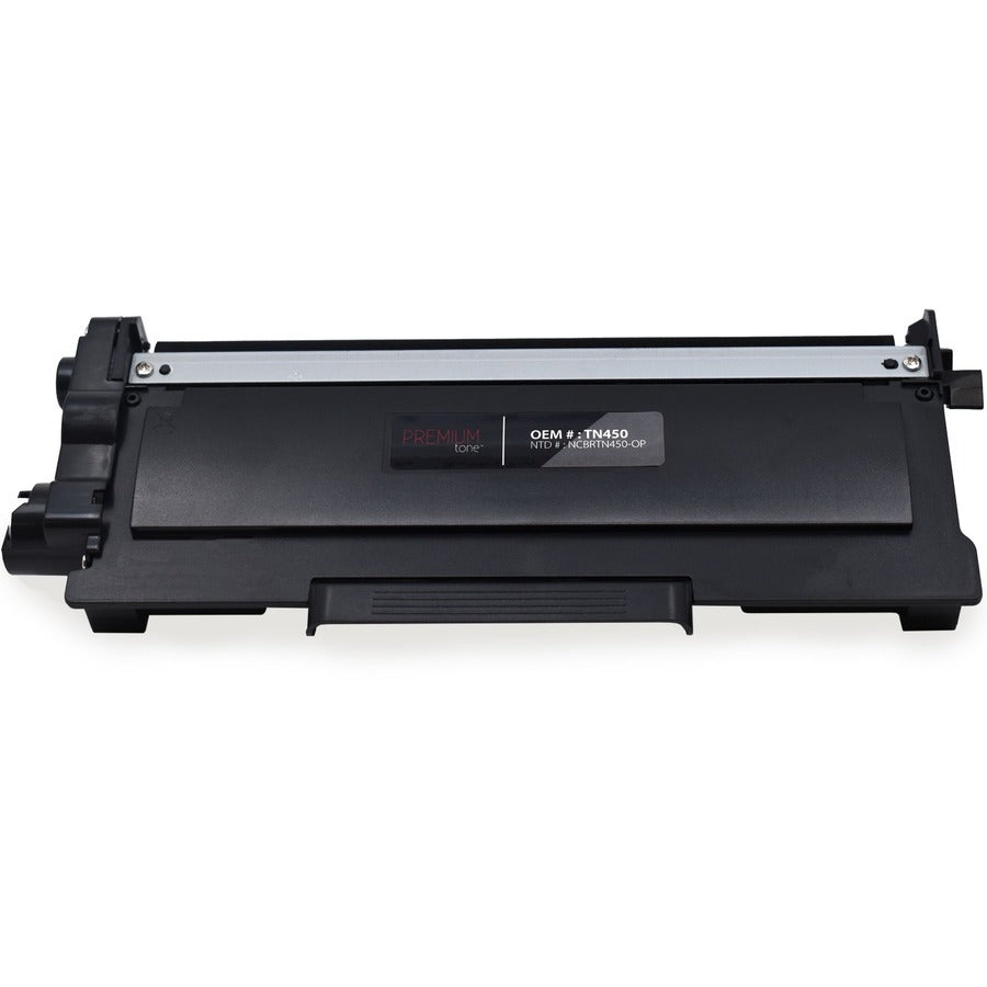 Premium Tone Toner Cartridge - Alternative for Brother TN450 - Black - NCBRTN450-OP