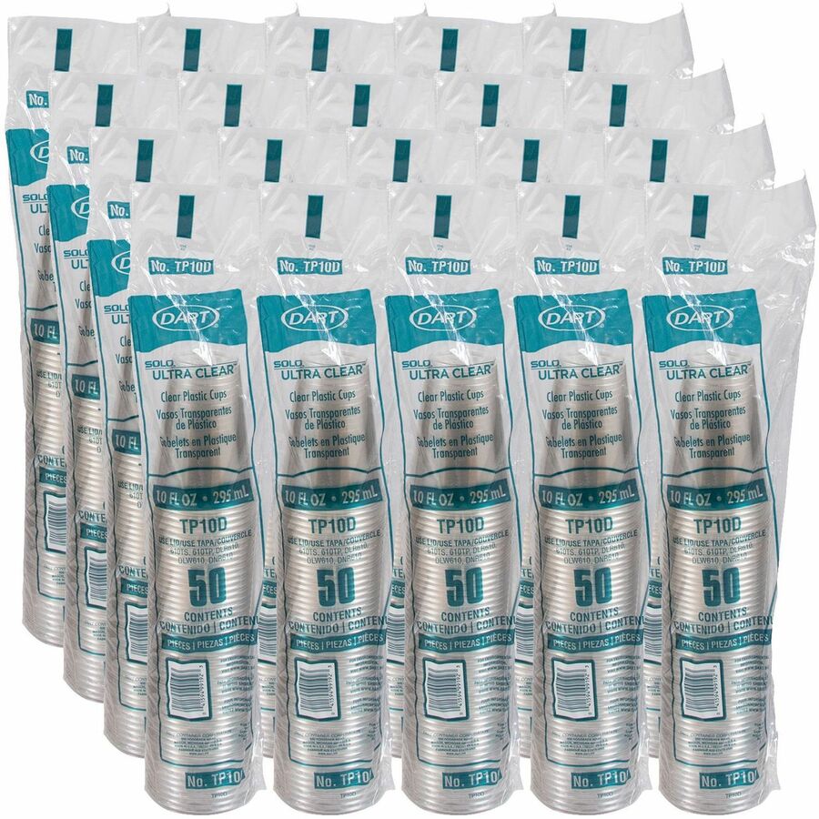Solo Ultra Clear 10 oz Cold Cups - TP10D