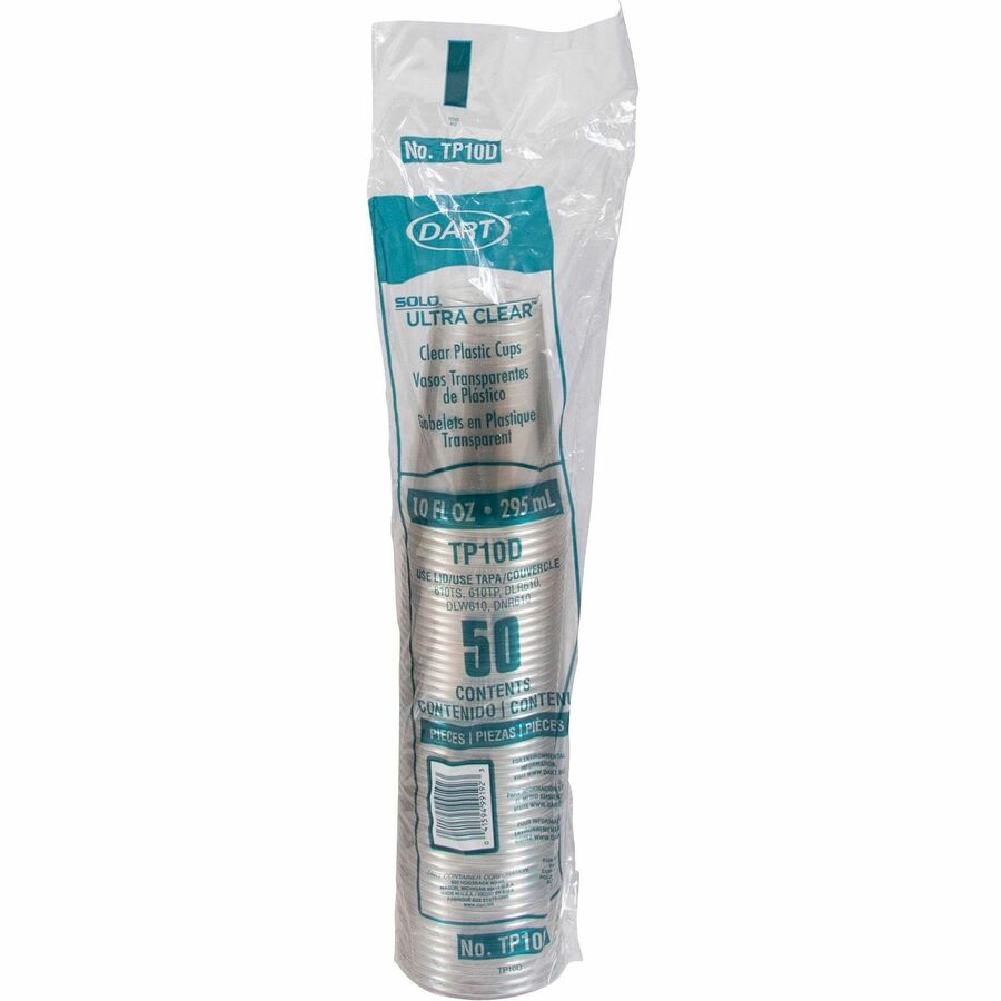 Solo Ultra Clear 10 oz Cold Cups - TP10D