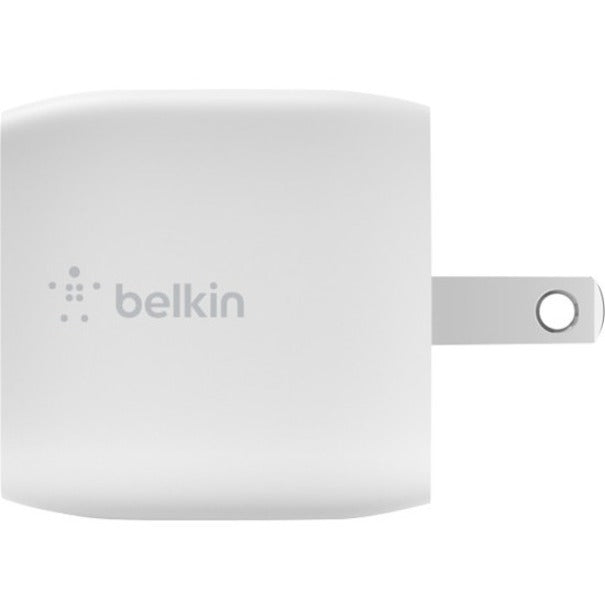 Belkin BoostCharge 30W USB-C GaN Wall Charger + USB-C to Lightning Cable - Power Adapter - WCH001DQ1MWH-B5