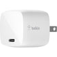 Belkin BoostCharge 30W USB-C GaN Wall Charger + USB-C to Lightning Cable - Power Adapter - WCH001DQ1MWH-B5