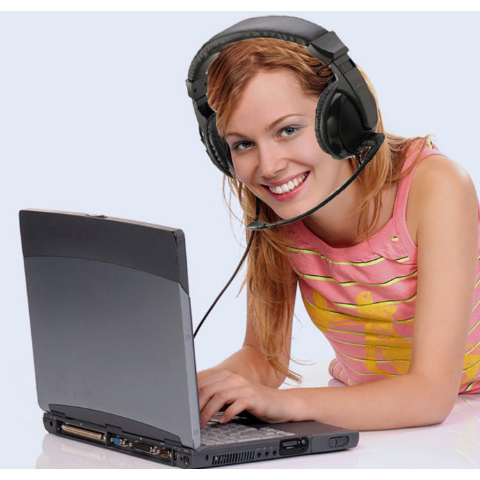 Adesso Xtream H5U Stereo USB Multimedia Headphone/Headset with Microphone - XTREAM H5U