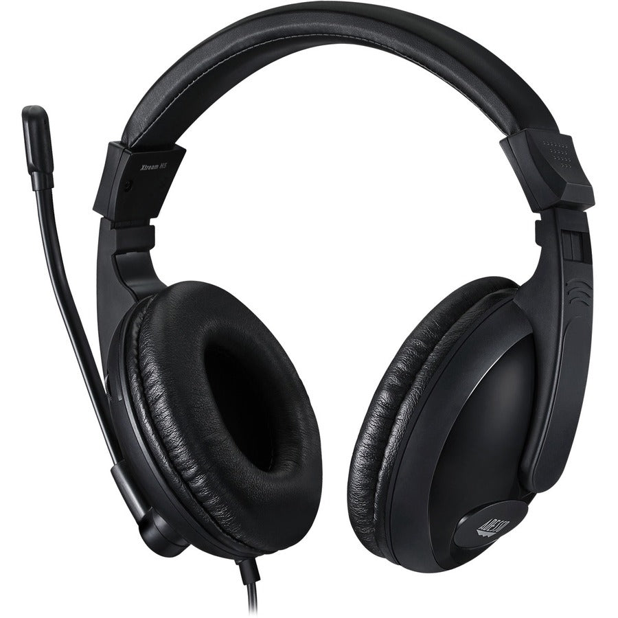 Adesso Xtream H5U Stereo USB Multimedia Headphone/Headset with Microphone - XTREAM H5U