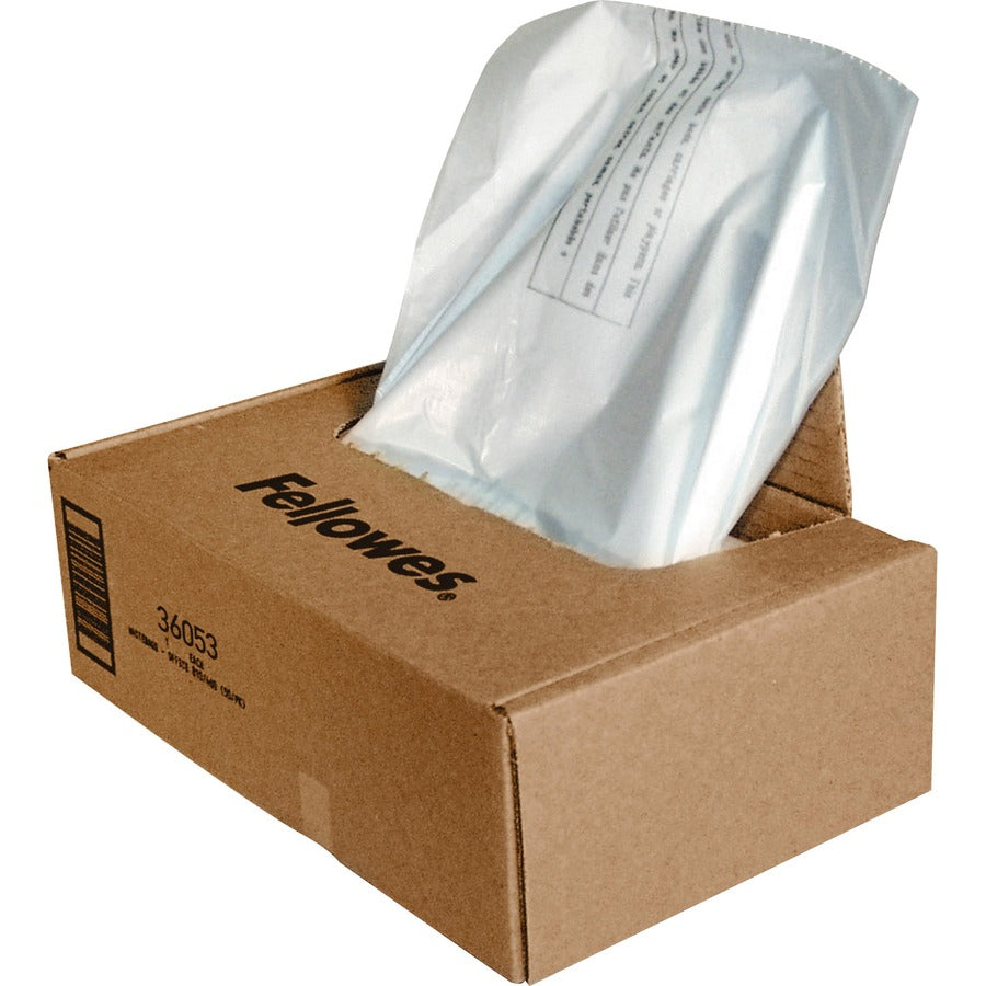 Fellowes Waste Bags for 99Ms, 90S , 99Ci, HS-440 and AutoMax™ 130C and 200C Shredders - 36053
