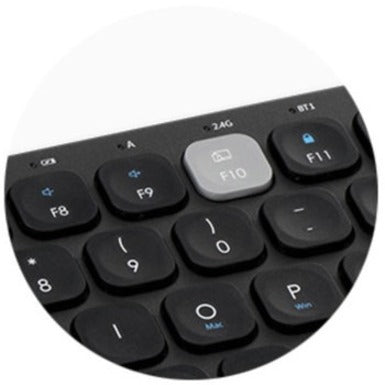 Kensington Multi-Device Dual Wireless Compact Keyboard - K75502US