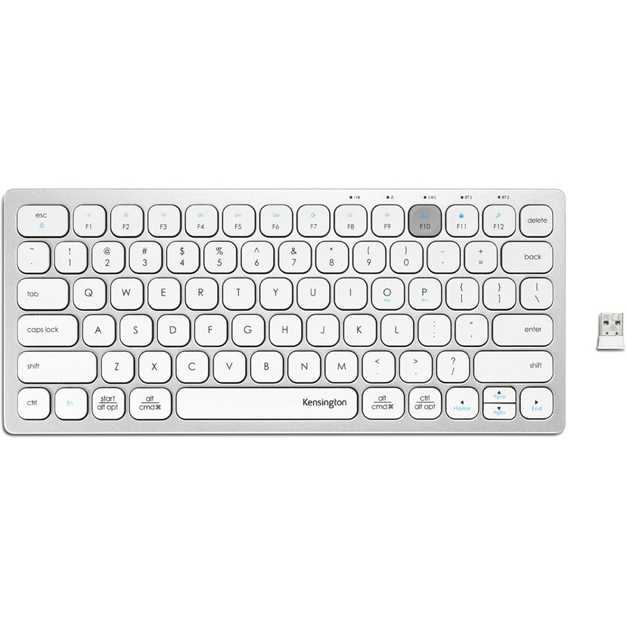 Kensington Multi-Device Dual Wireless Compact Keyboard - K75504US
