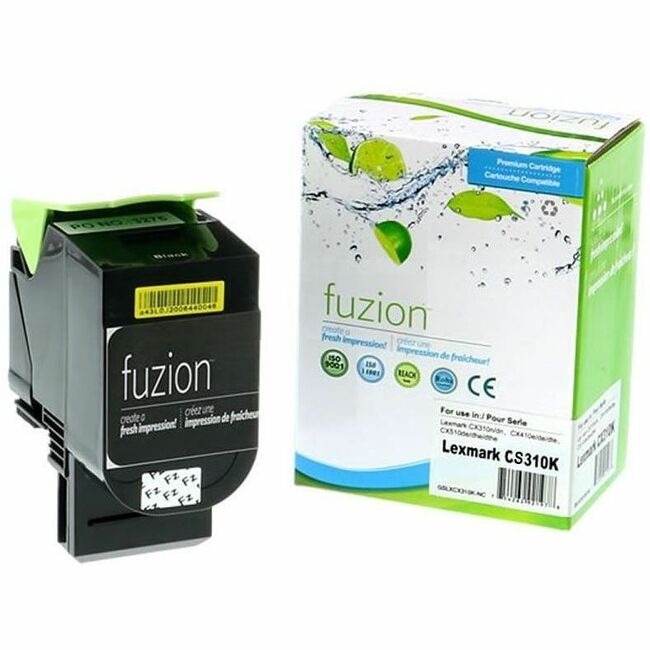 fuzion Lexmark 70C1HK0 Compatible Toner High Yield - Black