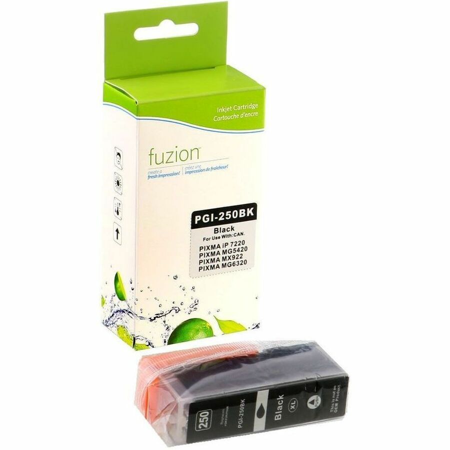 fuzion Inkjet Ink Cartridge PGI-250XL, CLI-251 - Black - 1 Each