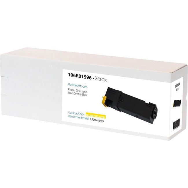Premium Tone Toner Cartridge - Alternative for Xerox 106R01596 / 106R1596 - Yellow
