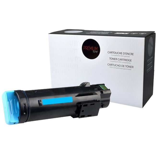 Premium Tone Toner Cartridge - Alternative for Xerox 106R03477 / 106R3477 - Cyan