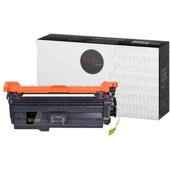 Premium Tone Toner Cartridge - Alternative for Hewlett Packard CE400A / 507A - Black