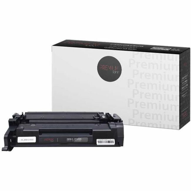Premium Tone Toner Cartridge - Alternative for Hewlett Packard CF226A / 26A - Black