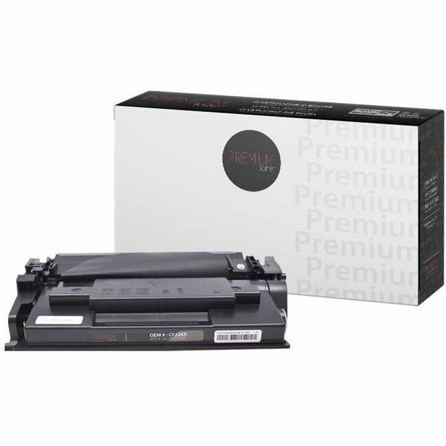 Premium Tone Toner Cartridge - Alternative for Hewlett Packard CF226X / 26X - Black