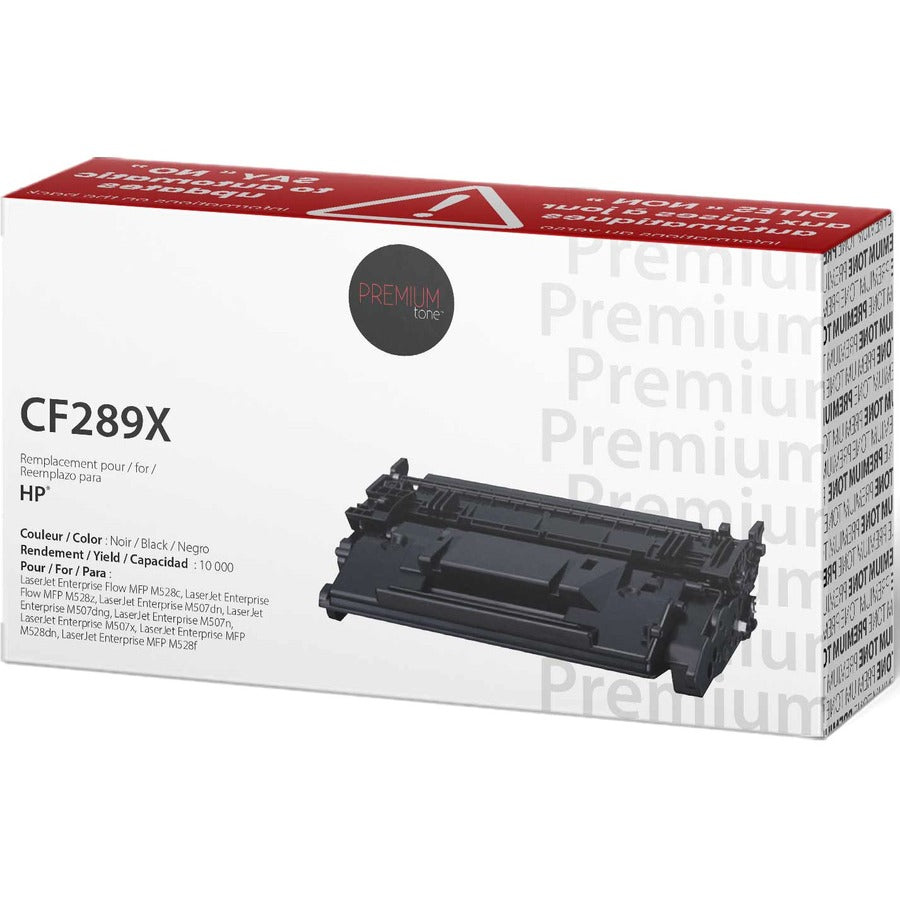 Premium Tone Toner Cartridge - Alternative for Hewlett Packard CF289X / 89X - Black - NCHPCF289X