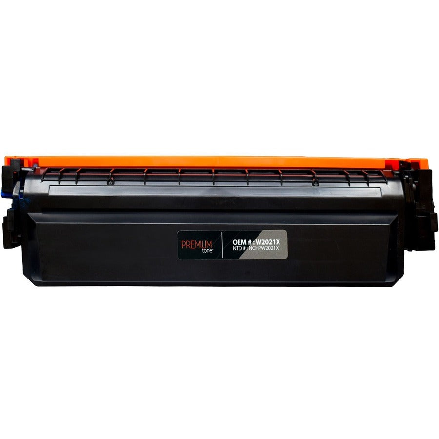 Premium Tone Toner Cartridge - Alternative for Hewlett Packard W2021X / 414X - Cyan - NCHPW2021X