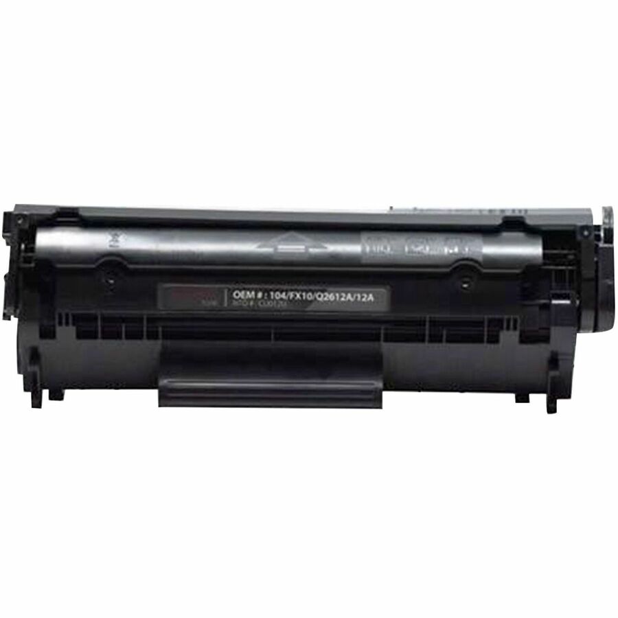 Premium Tone Toner Cartridge - Alternative for Canon 104 / FX10 - Hewlett Packard Q2612A / 12A - Black - CU012U