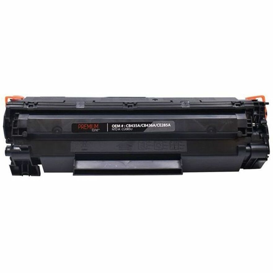 Premium Tone Toner Cartridge - Alternative for Canon no.125 - Hewlett Packard CB435A / CB436A / CE285A - Black - CU085U