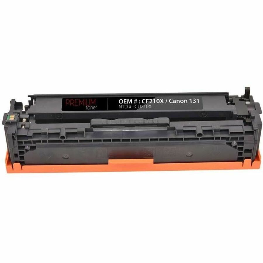 Premium Tone Toner Cartridge - Alternative for Canon 131 / Hewlett Packard CF210X - Black - CU210X