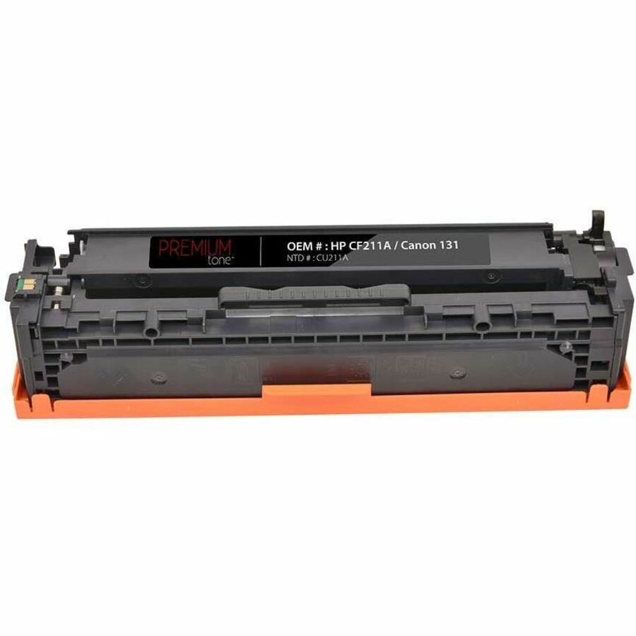 Premium Tone Toner Cartridge - Alternative for Canon 131 / Hewlett Packard CF211A - Cyan - CU211A