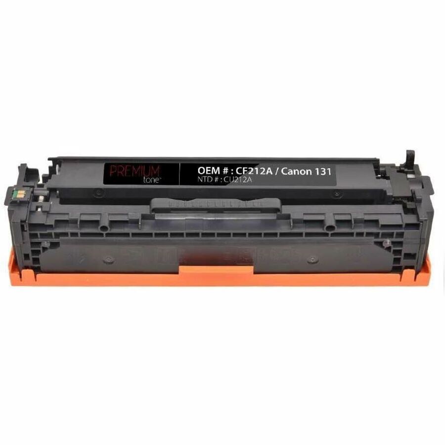 Premium Tone Toner Cartridge - Alternative for Canon 131 / Hewlett Packard CF212A - Yellow - CU212A