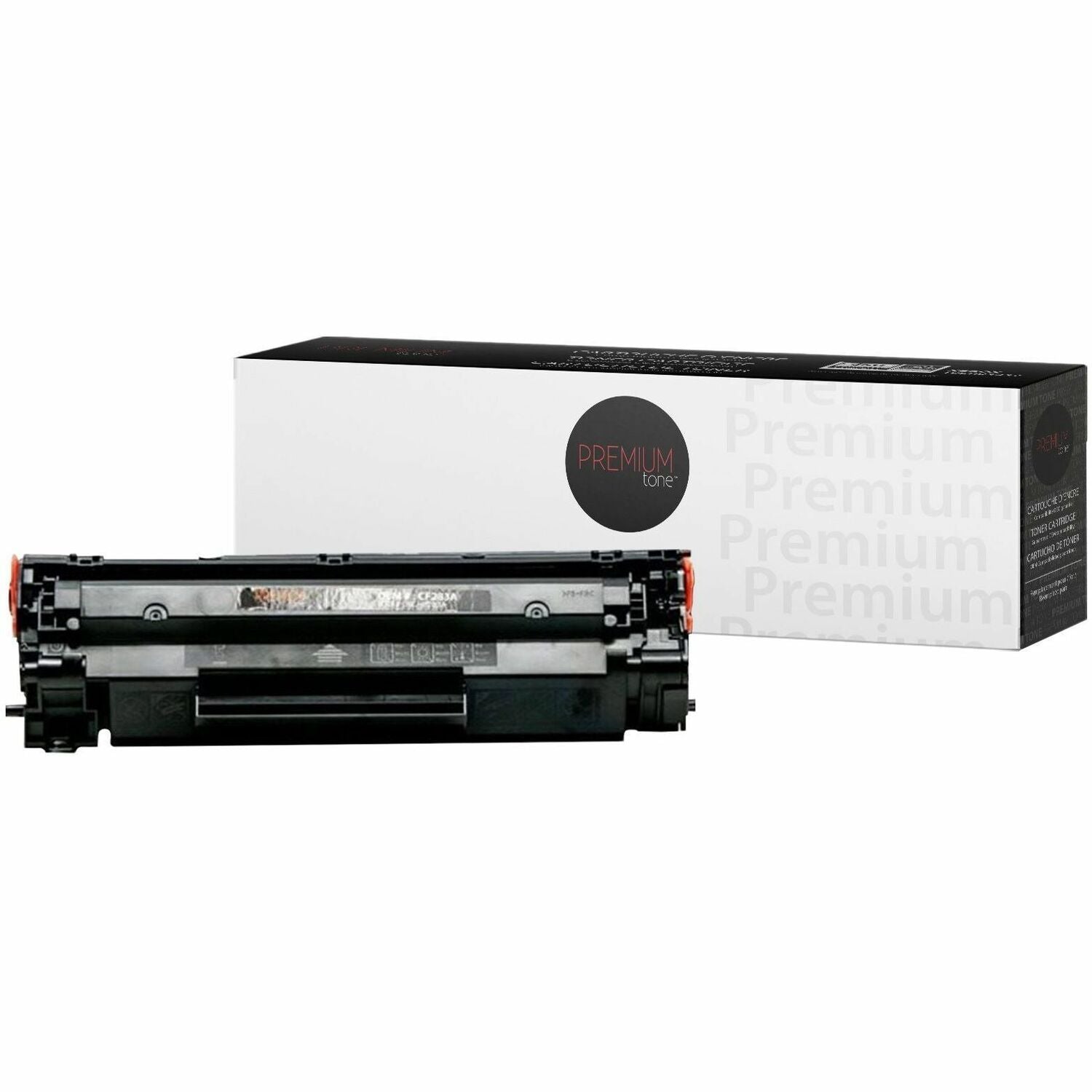 Premium Tone Toner Cartridge - Alternative for Hewlett Packard CF283A / 83A - Black