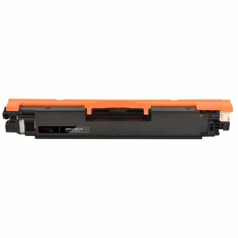 Premium Tone Toner Cartridge - Alternative for Hewlett Packard CE311A / 126A - Cyan - NCHP311A