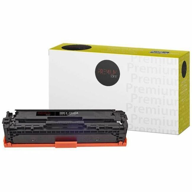Premium Tone Toner Cartridge - Alternative for Hewlett Packard CE322A / 128A - Yellow