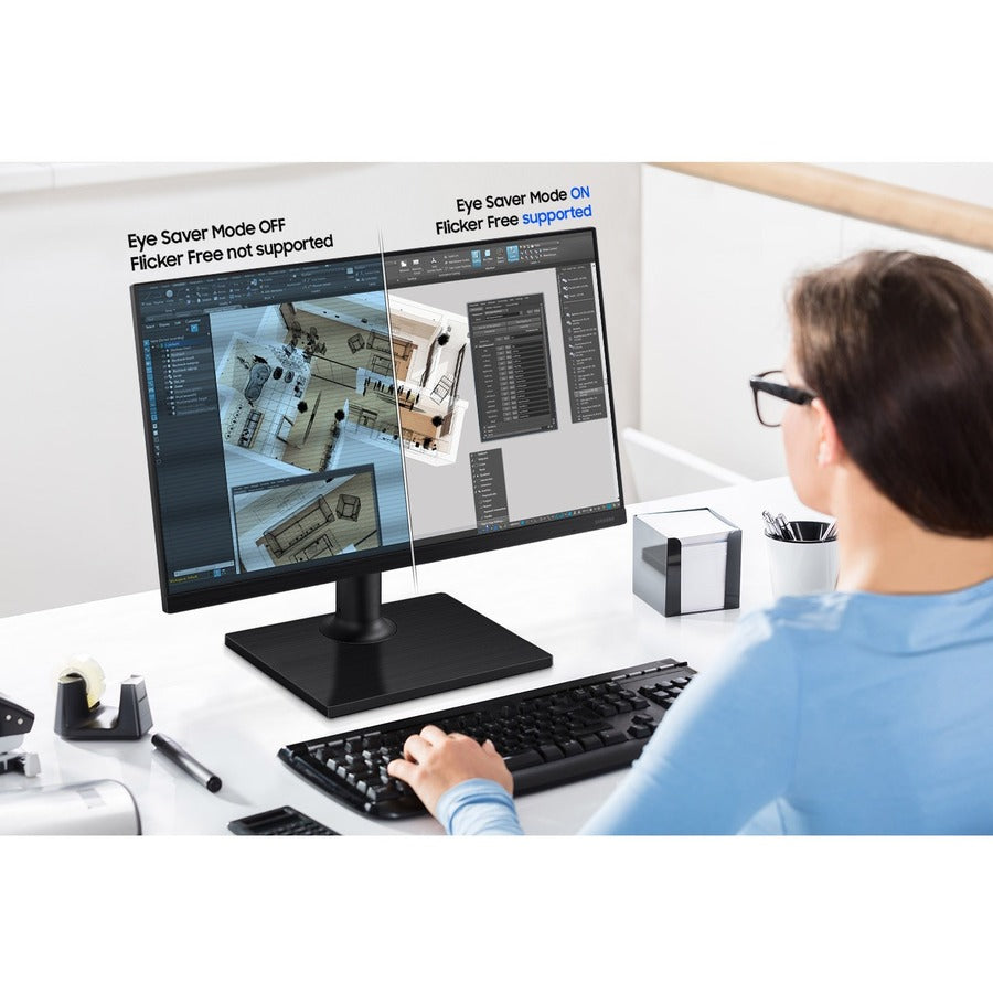 Samsung F27T450FQN 27" Class Full HD LCD Monitor - 16:9 - Black - LF27T450FQNXGO
