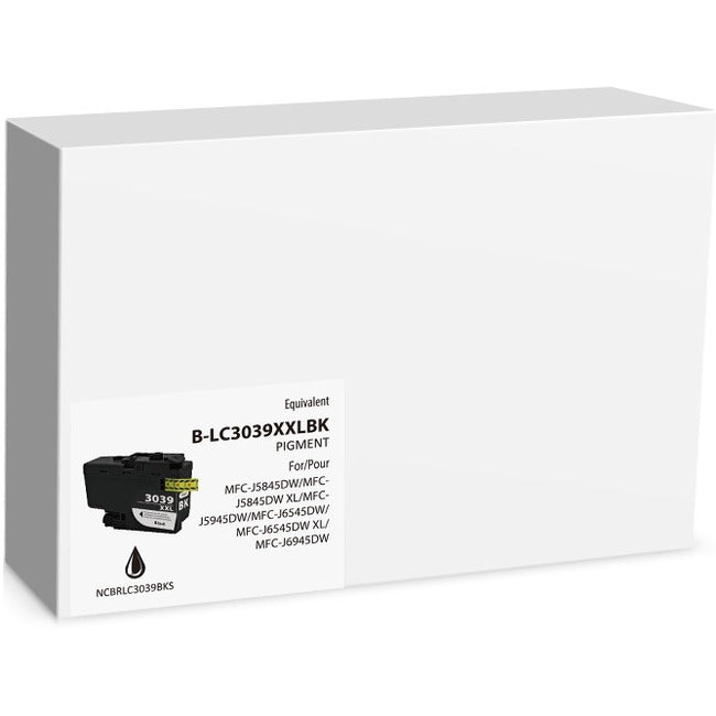 Premium Ink Ink Cartridge - Alternative for Brother LC3039BK - Black