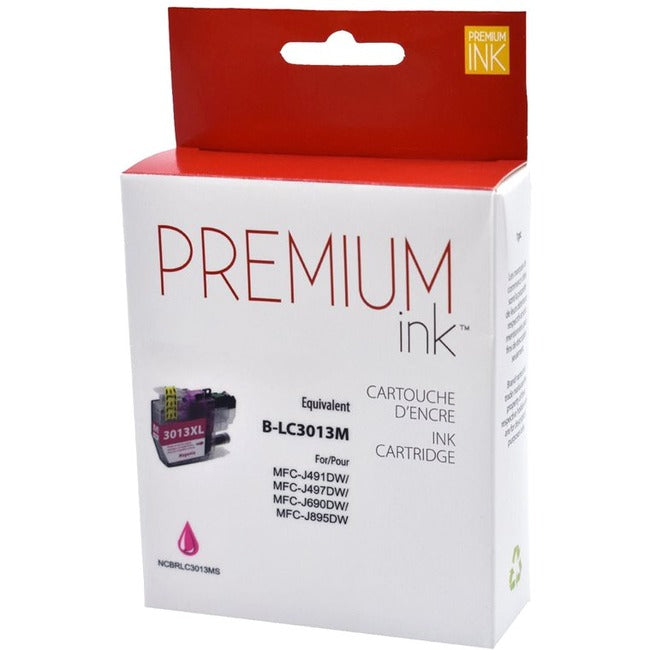 Premium Ink Ink Cartridge - Alternative for Brother LC3013MS - Pigment Magenta