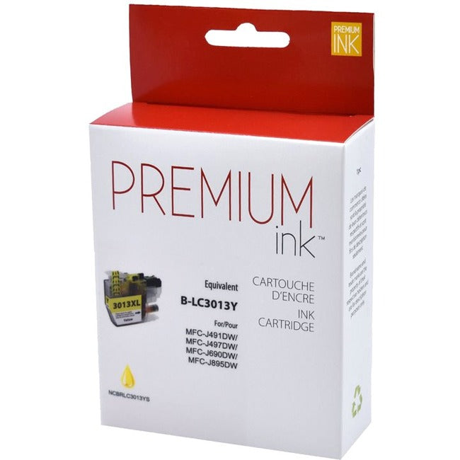 Premium Ink Ink Cartridge - Alternative for Brother LC3013YS - Pigment Yellow
