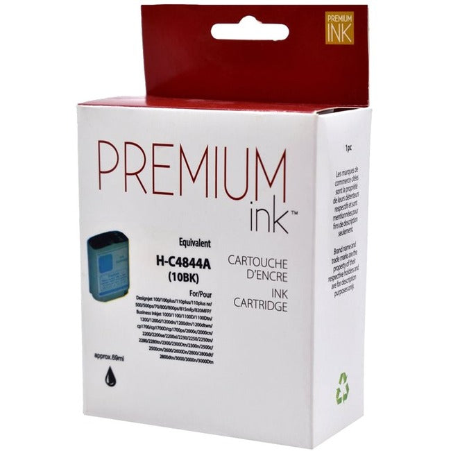 Premium Ink Ink Cartridge - Alternative for Hewlett Packard C4844A - Black