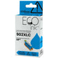 Eco Ink Ink Cartridge - Remanufactured for Hewlett Packard T6M02AN / 902XL - Cyan - RHP902XLC