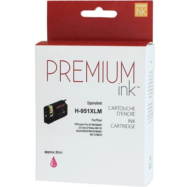Premium Ink Ink Cartridge - Alternative for Hewlett Packard CN047AN / 951XL - Magenta